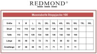 REDMOND Übergrößen Steppjacke 4 Farben 2XL-6XL Regular Fit