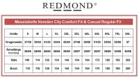 REDMOND Übergrößen Langarmhemd 4 Farben kariert 2XL-6XL Comfort Fit