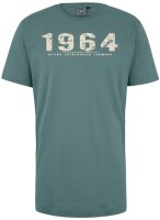 Übergrößen T-Shirt AHORN SPORTSWEAR 12 Farben Vintage Number beige 3XL-10XL