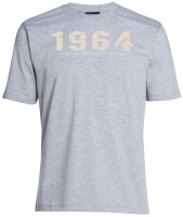Übergrößen T-Shirt AHORN SPORTSWEAR 12 Farben Vintage Number beige 3XL-10XL