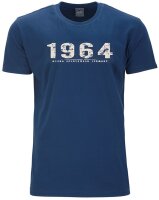 Übergrößen T-Shirt AHORN SPORTSWEAR 12 Farben Vintage Number beige 3XL-10XL