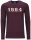 Übergrößen Longshirt AHORN SPORTSWEAR 5 Farben Vintage Number beige 3XL-10XL