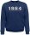 Übergrößen Sweatshirt AHORN SPORTSWEAR Vintage Number beige 3 Farben 3XL-10XL