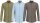 REDMOND Langarm-Leinenhemd Brusttasche 3 Farben 2XL-3XL Comfort Fit