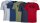 Übergrößen T-Shirt AHORN SPORTSWEAR 12 Farben Vintage schwarz 3XL-10XL