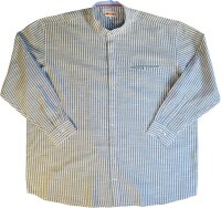 KAMRO Übergrössen Herrenhemd Leinenanteil 2 Farben 3XL-14XL