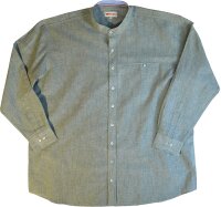 KAMRO Übergrössen Herrenhemd Leinenanteil 2 Farben 3XL-14XL