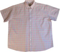 Übergrößen Kurzarm-Herrenhemd Download by KAMRO 2 Farben kariert 6XL-14XL