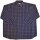 Übergrößen Herren-Hemd Download by KAMRO Blau/Braun/Beige kariert 7XL-14XL