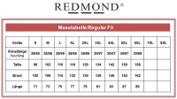 REDMOND Poloshirt Piqué Brusttasche 12 Farben 2XL-6XL Regular Fit
