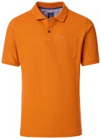 REDMOND Poloshirt Piqué Brusttasche Orange 5XL...