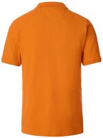 REDMOND Poloshirt Piqué Brusttasche Orange 5XL Regular Fit