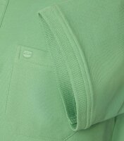 REDMOND Poloshirt Piqué Brusttasche Lindgrün 5XL Regular Fit