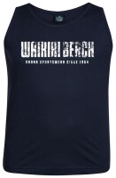 Übergrößen Tanktop AHORN SPORTSWEAR 9 Farben Druck Waikiki weiß 3XL-10XL
