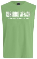 Übergrößen Tanktop AHORN SPORTSWEAR 9 Farben Druck Waikiki weiß 3XL-10XL