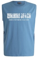 Übergrößen Tanktop AHORN SPORTSWEAR 9 Farben Druck Waikiki weiß 3XL-10XL