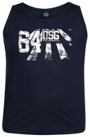 Übergrößen Tanktop AHORN SPORTSWEAR 9 Farben Druck OSG 64 weiß 3XL-10XL