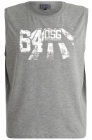 Übergrößen Tanktop AHORN SPORTSWEAR 9 Farben Druck OSG 64 weiß 3XL-10XL