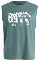 Übergrößen Tanktop AHORN SPORTSWEAR 9 Farben Druck OSG 64 weiß 3XL-10XL