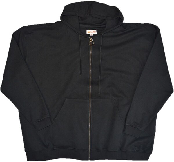 KAMRO Sonderposten !!! Übergrößen Sweatjacke schwarz 8XL-15XL