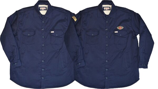 KAMRO Sonderposten !!! Übergrößen Winterjacke gefüttert blau 3XL-14XL