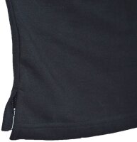 KAMRO Übergrößen 3/4 Bermuda schwarz mit weißen Streifen und Wappen 8XL-15XL