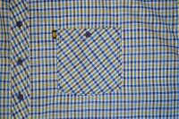 KAMRO Übergrößen Kurzarm-Herrenhemd...