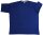 Übergrößen Basic T-Shirt HONEYMOON Royalblau 12XL