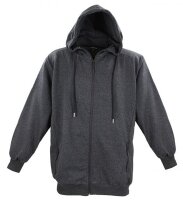 Übergrössen Schicke Sweatjacke Lavecchia in Bordeaux LV-600A