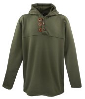 Übergrössen Sweatshirt mit Kapuze und...