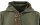 Übergrössen Sweatshirt mit Kapuze und Knopfleiste LAVECCHIA Khaki LV-605