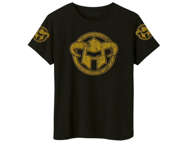Übergrößen Designer T-Shirt HONEYMOON "Kingdom" 6XL und 8XL