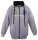 Übergrössen Schicke Sweatjacke LAVECCHIA LV-612 Grau 8XL