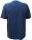 Übergrößen Tolles Basic T-Shirt RAMMBOCK Navy mit Stickerei V-Neck 8XL