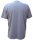 Übergrößen Tolles Basic T-Shirt RAMMBOCK Grau mit Stickerei V-Neck 8XL