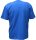 Übergrößen Tolles Basic T-Shirt RAMMBOCK Stahlblau mit Stickerei V-Neck 8XL