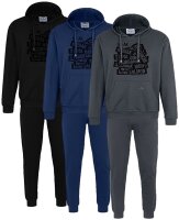 Übergrößen Jogginganzug Kodiak schwarz...