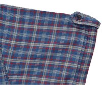 Übergrößen Herrenhemd KAMRO Navy/Blau/Rot/Weiß kariert 3XL-7XL