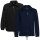 Übergrößen ! Elegante Fitnessjacke AHORN SPORTSWEAR Schwarz und Blau 3XL-10XL