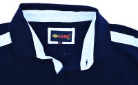 Übergrößen Tolles KAMRO Poloshirt Piqué Schwarz/Weiß mit Brusttasche 10XL