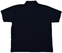 Übergrößen Tolles KAMRO Poloshirt Piqué Schwarz/Weiß mit Brusttasche 10XL