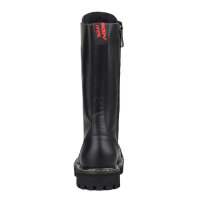 ANGRY ITCH-14-Loch Gothic Punk Army Ranger Leder Stiefel mit Stahlkappe  EU36-48