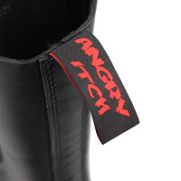 ANGRY ITCH-14-Loch Gothic Punk Army Ranger Leder Stiefel mit Stahlkappe  EU36-48