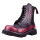 ANGRY ITCH-8-Loch Pink Rub-Off Ranger Armee Leder Stiefel Stahlkappe  EU 36-48