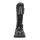 Angry Itch-14-Loch Frontplatte Leder Schwarz Stiefel RV & Stahlkappe  EU 36-48