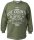 Übergrößen Designer Sweatshirt Honeymoon KENTUCKY oliv 3XL-15XL