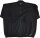 Übergrößen Designer Sweatjacke / Sweatblouson Zipper HONEYMOON Schwarz 15XL