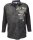 Übergrößen Designer Longsleeve HONEYMOON Allover Druck 3XL bis 6XL