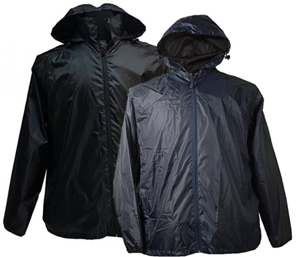 Übergrößen Leichte Regenjacke 2 Farben 3XL-12XL