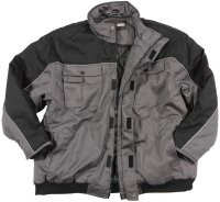 Übergrößen Arbeits-Bomberjacke 5XL Anthrazit